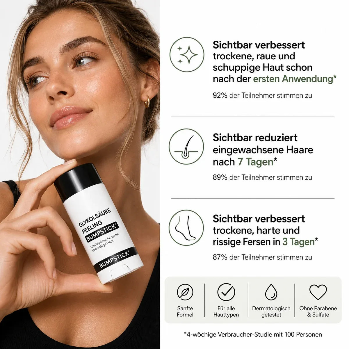 BUMPSTICK® Glykolsäure Peeling Stick